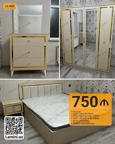 Yataq Dəsti – La Mini Komplektə daxildir: - Çarpayı: 1 ədəd, 160 x at lalafo.az Yataq Dəsti – La Mini Komplektə daxildir: - Çarpayı: 1 ədəd, 160 x