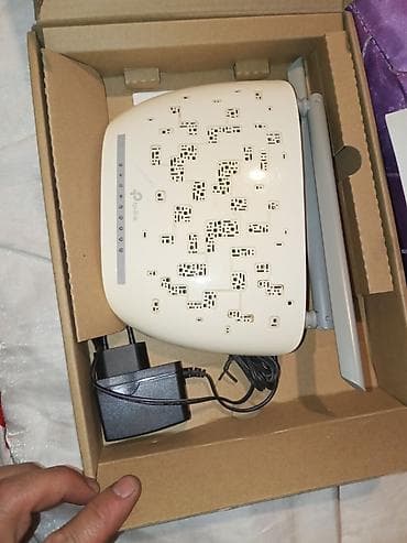 TP-Link simsiz router + güc adapteri və istifadəçi təlimatları dəsti at lalafo.az TP-Link simsiz router + güc adapteri və istifadəçi təlimatları dəsti