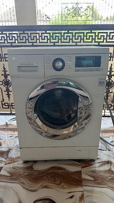 LG paltaryuyan maşın – ön yükləməli, 6 kq tutumlu, Direct Drive (DD lalafo.az -da LG paltaryuyan maşın – ön yükləməli, 6 kq tutumlu, Direct Drive (DD