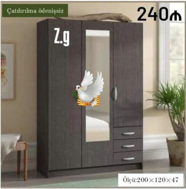 Yeni, Qarderob, paltar dolabı lalafo.az -da Yeni, Qarderob, paltar dolabı