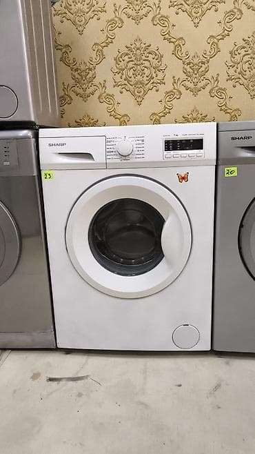 Paltaryuyan maşın Sharp, 7 kq, Avtomat, Qurutmasız lalafo.az -da Paltaryuyan maşın Sharp, 7 kq, Avtomat, Qurutmasız