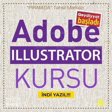 Kompüter kursu: Adobe illustrator, Qrup lalafo.az -da — 1 Kompüter kursu: Adobe illustrator, Qrup — 1