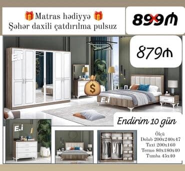 Yataq desti rəng seçimi var lalafo.az -da Yataq desti rəng seçimi var