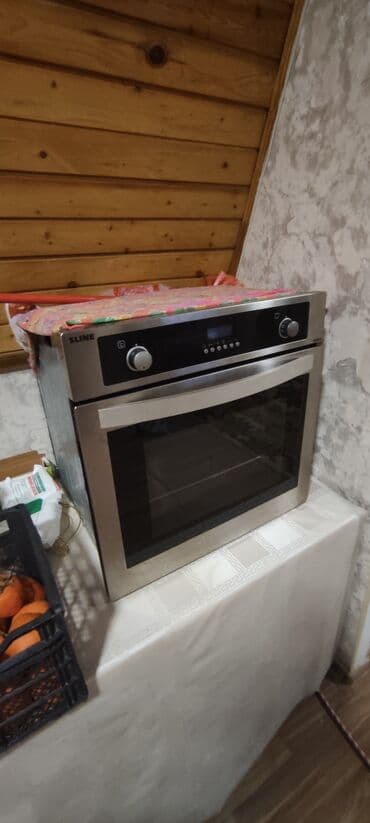 Маслобойки: Духовка Электрическая, цвет - Серебристый, Встраиваемая, Б/у at lalafo.az — 1 Маслобойки: Духовка Электрическая, цвет - Серебристый, Встраиваемая, Б/у — 1