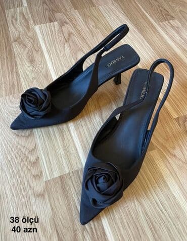 Tuflilər, Ölçü: 38, rəng - Qara, İşlənmiş lalafo.az -da Tuflilər, Ölçü: 38, rəng - Qara, İşlənmiş