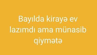 Axtarış elanıdır: Bayıl ərazisində kirayə mənzil axtarılır, münasib lalafo.az -da Axtarış elanıdır: Bayıl ərazisində kirayə mənzil axtarılır, münasib