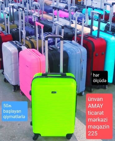 Çamadanlar 50 manatdan başlayan qiymətlərlə ünvan AMAY ticarət lalafo.az -da Çamadanlar 50 manatdan başlayan qiymətlərlə ünvan AMAY ticarət
