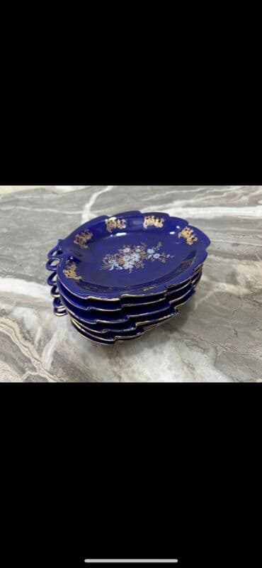 Dekorativ boşqab dəsti - Material: porselen/keramika tərkibli, parlaq lalafo.az -da Dekorativ boşqab dəsti - Material: porselen/keramika tərkibli, parlaq