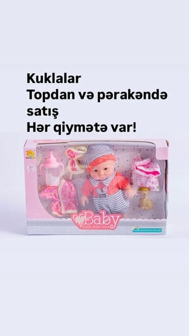 Kuklalar ⚠️topdan və pərakəndə satiş whatsappdan istediyiniz mehsulu lalafo.az -da Kuklalar ⚠️topdan və pərakəndə satiş whatsappdan istediyiniz mehsulu