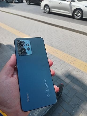 Redmi Note 12, 128 ГБ, цвет - Черный, Сенсорный, Отпечаток пальца, Две SIM карты at lalafo.az Redmi Note 12, 128 ГБ, цвет - Черный, Сенсорный, Отпечаток пальца, Две SIM карты