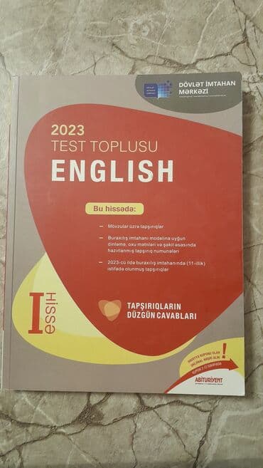 İngilis dili Testlər 11-ci sinif, DİM, 1-ci hissə, 2023 il lalafo.az -da İngilis dili Testlər 11-ci sinif, DİM, 1-ci hissə, 2023 il
