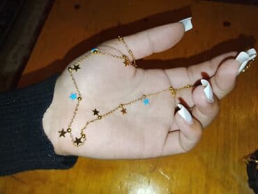 Ulduz asmalı zəncir boyunbağı 1DEFE BİLƏ İŞLƏNİLMƏYİB RƏGİ GETMƏZ - lalafo.az -da Ulduz asmalı zəncir boyunbağı 1DEFE BİLƏ İŞLƏNİLMƏYİB RƏGİ GETMƏZ -