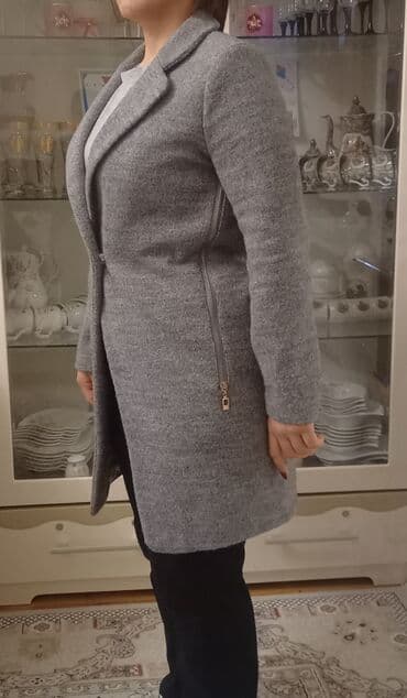 Palto, L, rəng - Boz lalafo.az -da Palto, L, rəng - Boz
