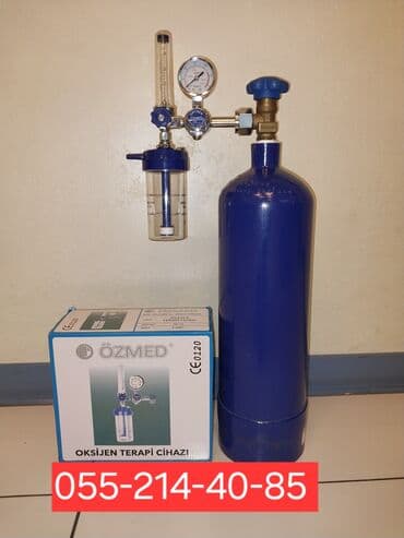 Ингаляторы, небулайзеры: Tibbi Oksigen Balonu və Reduktor satışı <●> <●> at lalafo.az — 3 Ингаляторы, небулайзеры: Tibbi Oksigen Balonu və Reduktor satışı <●> <●> — 3