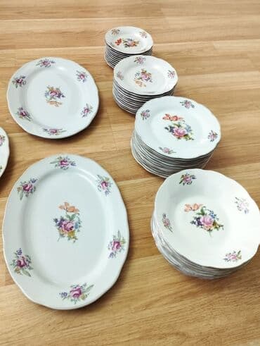 Nahar dəsti, rəng - Ağ, Farfor lalafo.az -da Nahar dəsti, rəng - Ağ, Farfor