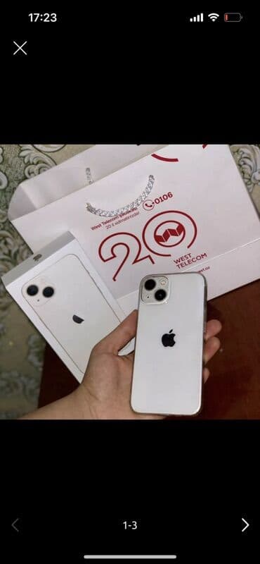 IPhone 13, 128 GB, Ağ lalafo.az -da IPhone 13, 128 GB, Ağ
