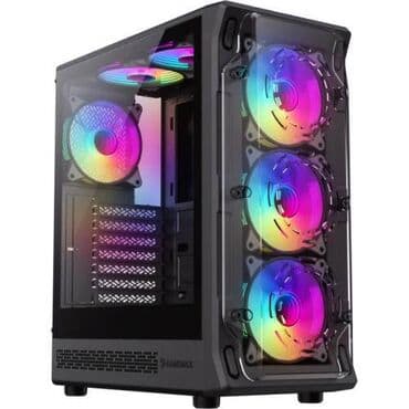 GAMEMAX Starlight 2 AW Black – Mid Tower PC ✔ Dizayn: Qara rəngli lalafo.az -da GAMEMAX Starlight 2 AW Black – Mid Tower PC ✔ Dizayn: Qara rəngli