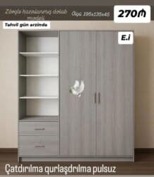 Yeni, Açılan, Düz dolab, Qarderob, paltar dolabı lalafo.az -da Yeni, Açılan, Düz dolab, Qarderob, paltar dolabı