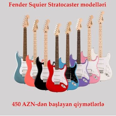 Elektro gitaralar: Elektron gitara, Fender, 6 sim, Yeni, Pulsuz çatdırılma, Ödənişli çatdırılma, Rayonlara çatdırılma lalafo.az -da — 1 Elektro gitaralar: Elektron gitara, Fender, 6 sim, Yeni, Pulsuz çatdırılma, Ödənişli çatdırılma, Rayonlara çatdırılma — 1
