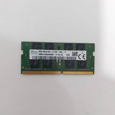 Operativ Yaddaş "DDR4 PC4 8GB 17000 2133Mhz SKhynix" SAYLA ALANA VƏ lalafo.az -da — 3 Operativ Yaddaş "DDR4 PC4 8GB 17000 2133Mhz SKhynix" SAYLA ALANA VƏ — 3