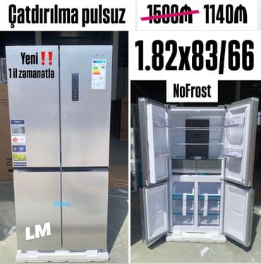 4 qapılı Soyuducu Satılır, rəng - Gümüşü lalafo.az -da 4 qapılı Soyuducu Satılır, rəng - Gümüşü