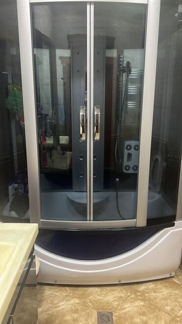 Джакузи кабины: Hidromasajlı duş kabini və vanna kombi - Ön hissəsi sürüşkən qapılı at lalafo.az — 2 Джакузи кабины: Hidromasajlı duş kabini və vanna kombi - Ön hissəsi sürüşkən qapılı — 2