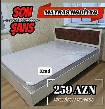 Yataq dəsti – başlıqla birlikdə - Rəng: İstənilən rəngdə - Dizayn: Ağ lalafo.az -da Yataq dəsti – başlıqla birlikdə - Rəng: İstənilən rəngdə - Dizayn: Ağ