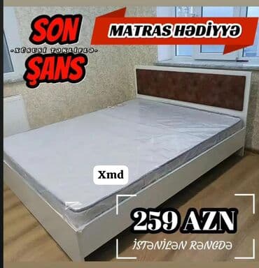 İkinəfərlik çarpayı lalafo.az -da İkinəfərlik çarpayı