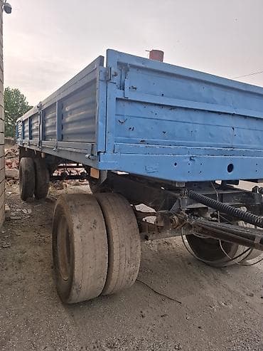 Mavi rəngli yük qoşqusu (yarımqoşqu) - Korpus: metal, üç tərəfi lalafo.az -da Mavi rəngli yük qoşqusu (yarımqoşqu) - Korpus: metal, üç tərəfi