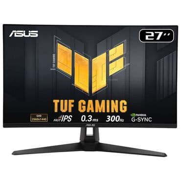 ASUS TUF Gaming 27" 2k oyun monitoru - Ekran ölçüsü: 27 düym - Panel lalafo.az -da ASUS TUF Gaming 27" 2k oyun monitoru - Ekran ölçüsü: 27 düym - Panel