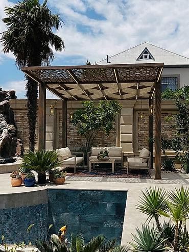 Bağ üçün dekorativ metal/pergola konstruksiyası - Material: möhkəm lalafo.az -da Bağ üçün dekorativ metal/pergola konstruksiyası - Material: möhkəm