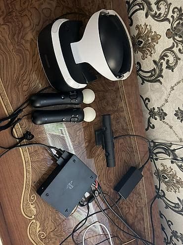 PlayStation VR (PSVR) dəst Tərkibi: - PSVR başlıq (ilk nəsil, PS4 lalafo.az -da PlayStation VR (PSVR) dəst Tərkibi: - PSVR başlıq (ilk nəsil, PS4
