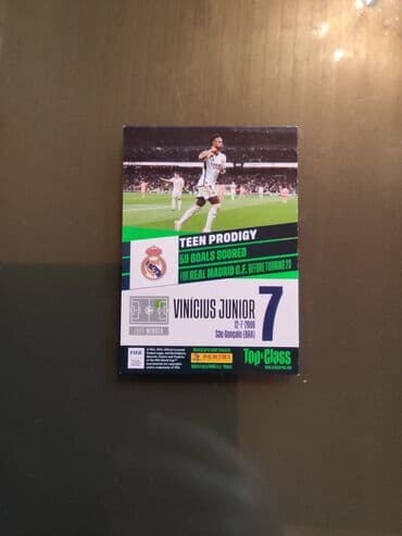 Futbol kartın VİNİCİUS JUNİOR Orijinal cizig yoxdur lalafo.az -da Futbol kartın VİNİCİUS JUNİOR Orijinal cizig yoxdur