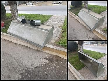 Havalandırma borusu və başlıq satılır - Material: sinklənmiş metal - lalafo.az -da Havalandırma borusu və başlıq satılır - Material: sinklənmiş metal -