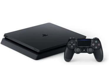 Sony PlayStation 4 Slim oyun konsolu - Model: PS4 Slim (qara rəng) - lalafo.az -da Sony PlayStation 4 Slim oyun konsolu - Model: PS4 Slim (qara rəng) -