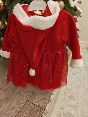 Манежи: Костюм Деда Мороза, 9 - 12 мес., Новый at lalafo.az — 2 Манежи: Костюм Деда Мороза, 9 - 12 мес., Новый — 2