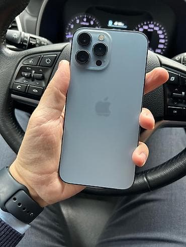 IPhone 13 Pro Max, 128 GB, Sierra Blue, Barmaq izi, Face ID, Simsiz şarj lalafo.az -da IPhone 13 Pro Max, 128 GB, Sierra Blue, Barmaq izi, Face ID, Simsiz şarj