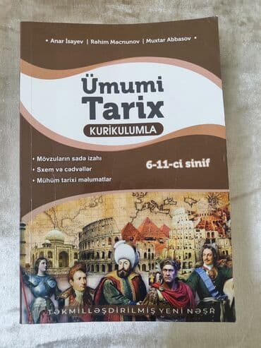 Anar İsayev Ümumi tarix kitabı lalafo.az -da Anar İsayev Ümumi tarix kitabı