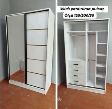 Yeni, Kupe, 2 qapılı Düz dolab, Qarderob, paltar dolabı lalafo.az -da Yeni, Kupe, 2 qapılı Düz dolab, Qarderob, paltar dolabı