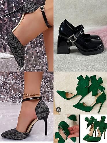 39/40/41 Qadın ayaqqabıları kolleksiyası - Parıltılı stilettolar: İti lalafo.az -da 39/40/41 Qadın ayaqqabıları kolleksiyası - Parıltılı stilettolar: İti