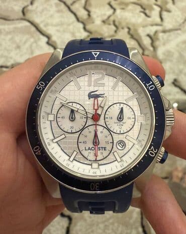 İşlənmiş, Qol saatı, Lacoste, rəng - Gümüşü lalafo.az -da İşlənmiş, Qol saatı, Lacoste, rəng - Gümüşü