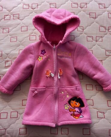 Uşaq üst geyimləri dəsti 1) Pembe kapüşonlu qız üçün paltar/paltarka lalafo.az -da Uşaq üst geyimləri dəsti 1) Pembe kapüşonlu qız üçün paltar/paltarka