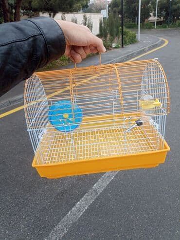 Xamyak/hamster üçün qəfəs - Material: möhkəm metal tor və plastik lalafo.az -da Xamyak/hamster üçün qəfəs - Material: möhkəm metal tor və plastik