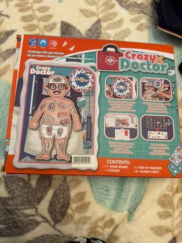 Crazy Doctor – interaktiv stolüstü oyun 25alınıb 20yə satılır - Yaş lalafo.az -da Crazy Doctor – interaktiv stolüstü oyun 25alınıb 20yə satılır - Yaş