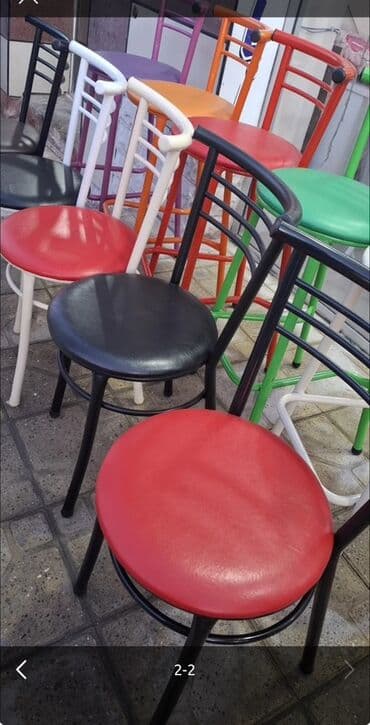 Rəngarəng metal karkaslı stullar - Material: möhkəm metal gövdə lalafo.az -da Rəngarəng metal karkaslı stullar - Material: möhkəm metal gövdə