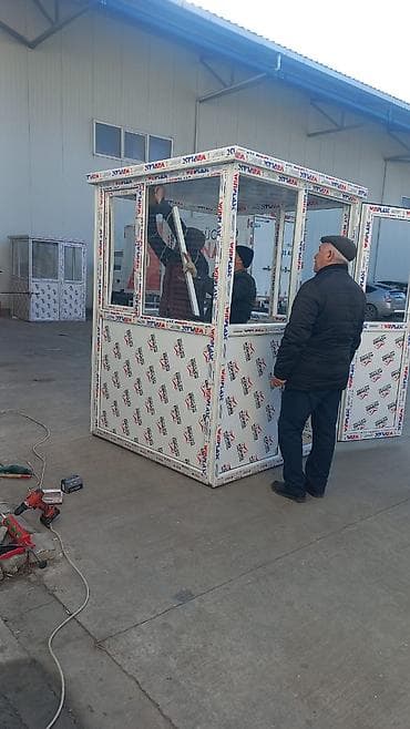 Будки, киоски: Mühafizə butkaları – 155x155 sm ölçülü, ağ rəng Qiymət: 890 manat - at lalafo.az — 9 Будки, киоски: Mühafizə butkaları – 155x155 sm ölçülü, ağ rəng Qiymət: 890 manat - — 9