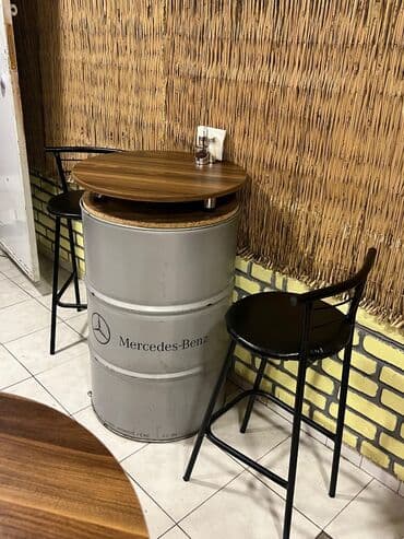 Çən masaları və bar oturacaqları
5 masa 10 oturacaq lalafo.az -da Çən masaları və bar oturacaqları
5 masa 10 oturacaq