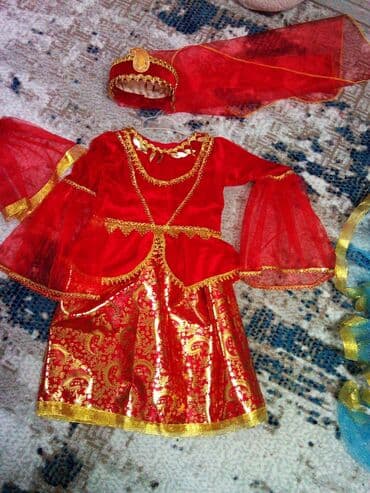 Национальные костюмы: Национальный костюм, Для девочек, 4 - 5 лет, Новый at lalafo.az — 3 Национальные костюмы: Национальный костюм, Для девочек, 4 - 5 лет, Новый — 3