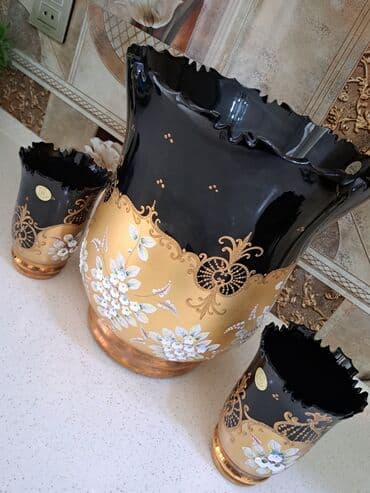 Vaza dəsti, Bogem şüşəsi lalafo.az -da Vaza dəsti, Bogem şüşəsi