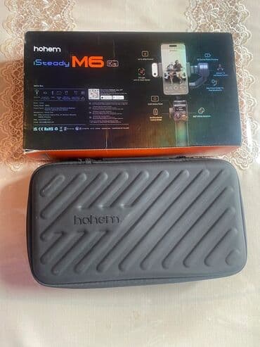 Hohem iSteady M6 Kit – smartfonlar üçün 3 oxlu stabilizator lalafo.az -da Hohem iSteady M6 Kit – smartfonlar üçün 3 oxlu stabilizator